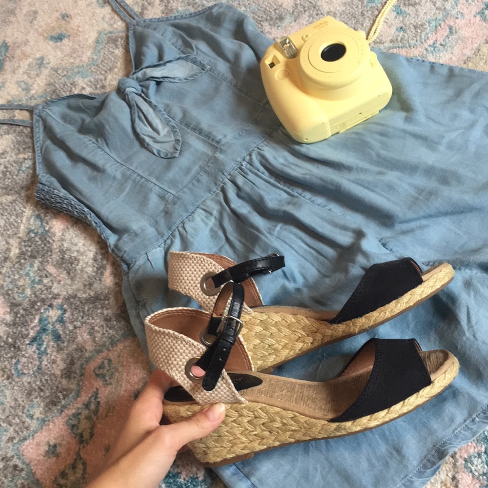 Lucky Brand Espadrille Wedges!